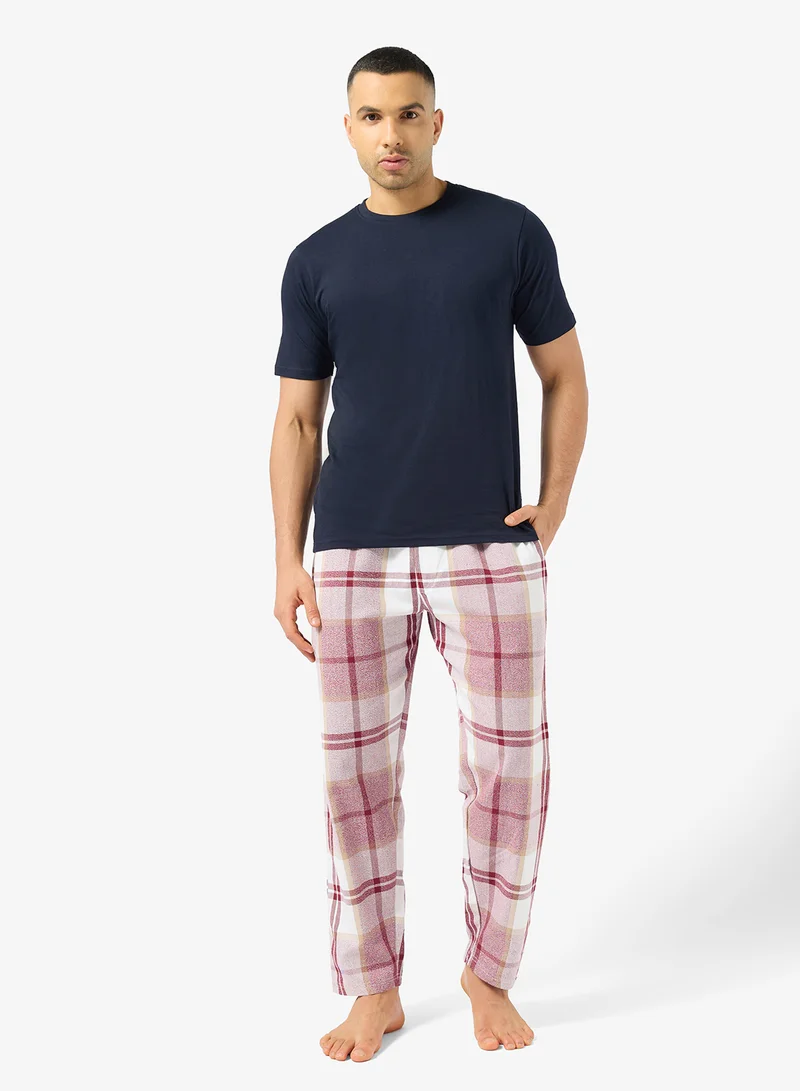 Regular fit tee and Pant set